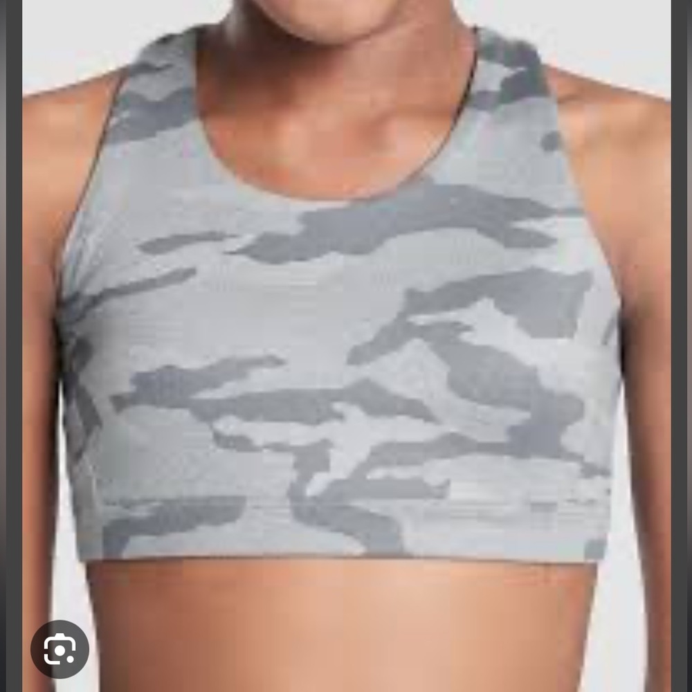 Athleta Girl Printed Speed Racer Bra